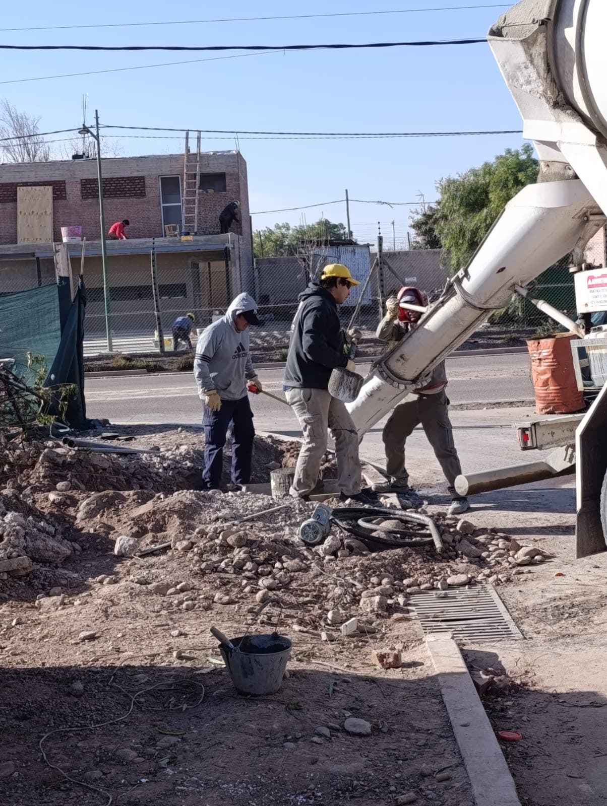 Fundaciones para obra eléctrica
