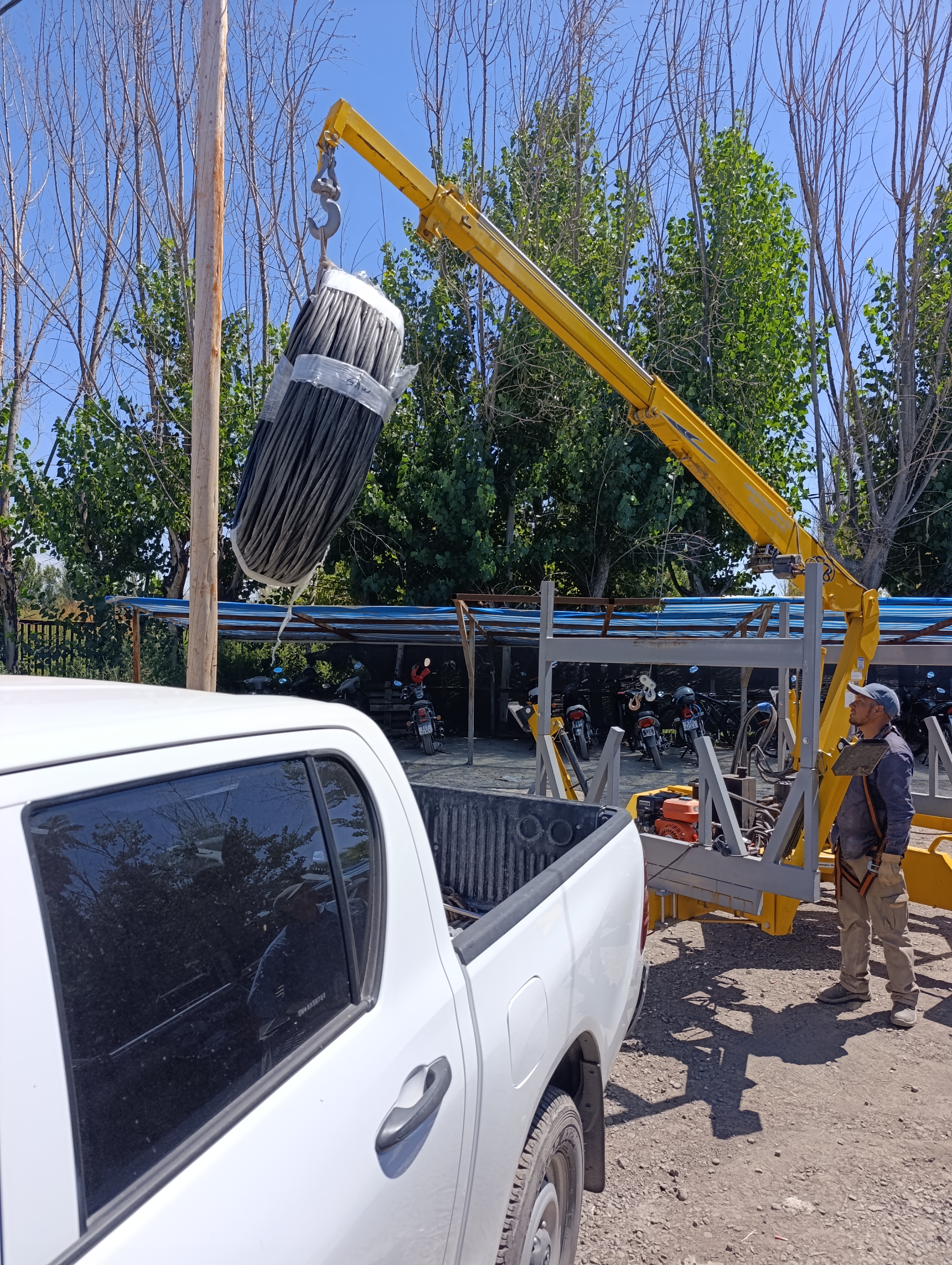 Hidrogrúa para carga