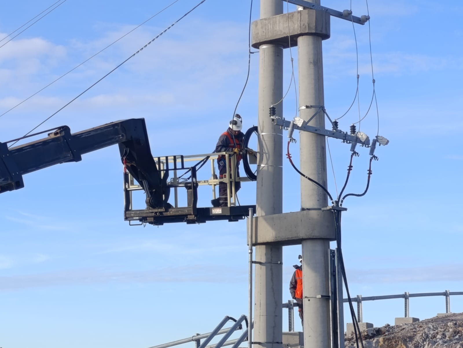 Instalación de cables